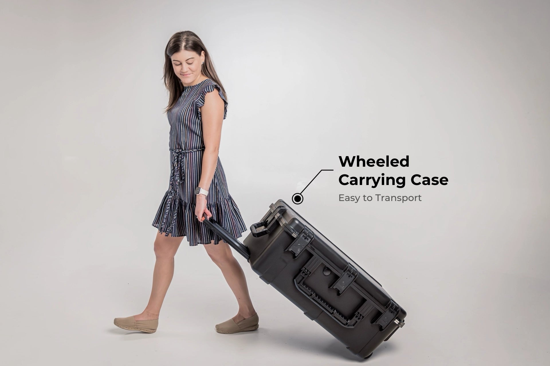 HALO rolling travel case
